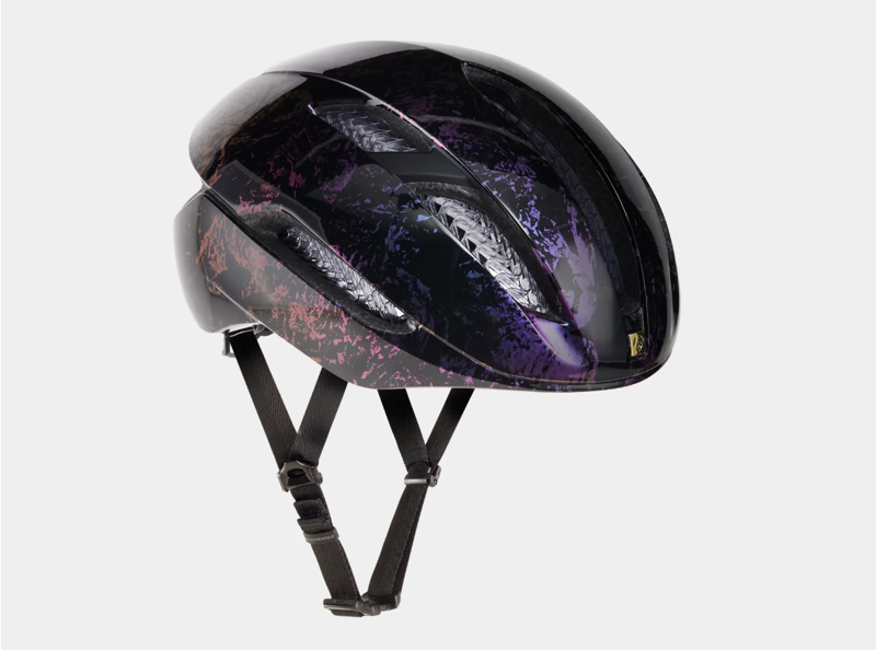 Bontrager XXX WaveCel LTD RoadHelmet in Psych Marble Blue Large-4